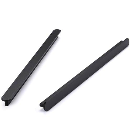 Ndjiloik Lot de 6 Poignee de Meuble Cuisine Poignées de placard Dorée Brossé Poignée Porte Cabinet avec Vis, pour Bureaux, Tiroirs, Armoires, Placard...