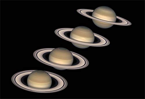 New Horizon Aviation, LLC NASA Saturn Portrait Space Hi Gloss Poster Fine...