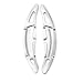 Price comparison product image ADLJZM Steering Wheel Shift Paddle,Fit For Porsche Panamera Macan Cayenne Porsche 911 Boxster Cayman 718 Spyder 918