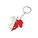 WZLDP Anime Keychain Evangelion NERV Brief Logo Keychain cosplays Zubehör