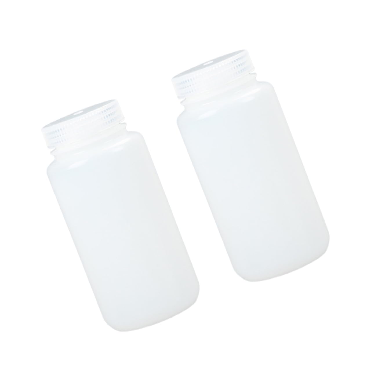 ABOOFAN 2個プラスチック空ボトル リフィル可能なウォーターホルダー 消毒液 やローション用 家 キッチン 清掃用 白