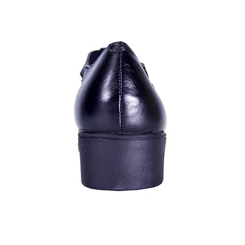 24 Hour Comfort Tracy Women's Wide Width Cushioned T-Strap Leather Shoes4