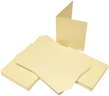Craft UK 281 C6 Card and Envelope pack of 50 - Mixed Bright