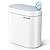 Lovewind Bathroom Trash Can,1.8 Gallon Automatic Garbage Can with Lid for Bathroom Bedroom Kitchen Office,7 Liter Small Touchless Motion Sensor Trash Bins, White