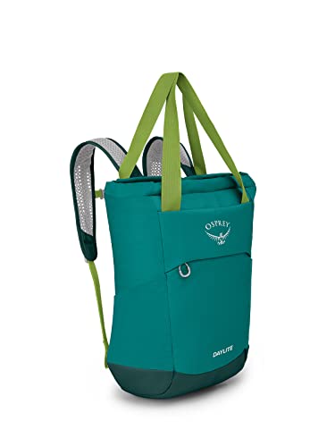 Osprey Daylite Tote Pack, Escapade Green/Baikal, Green One Size