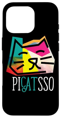 Artist Picatsso I Funny cats X}zP[X iPhone 16 Pro p
