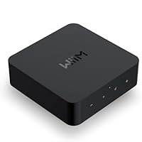 WiiM Pro AirPlay 2 Receiver, Chromecast Audio, WiFi Multiroom Streamer, funktioniert mit Alexa, Siri und Google Assistant, streamt Hi-Res Audio von Spotify, Amazon Music, Tidal und mehr Bluetooth