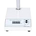 High Speed Homogenizer, 185W Overhead Stirrer Lab Stirrer, Portable Lab Disperser Emulsifier with Two Working Heads & Magnetic Suction Design for Scientific Research Chemical Industry