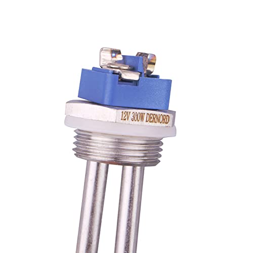 image for DERNORD 12V 300W DC Immersion Heater Submersible Water Heater Element 