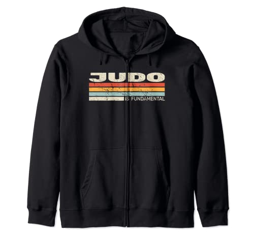 Judo es fundamental judoka vintage judo judoist para niños Sudadera con Capucha
