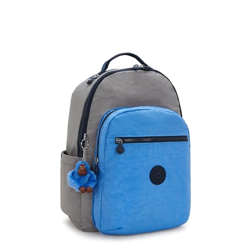Image of Kipling Women's Seoul 15 inch Laptop Backpack, Durable, Roomy with Padded Shoulder Straps, Built-In Protective Sleeve