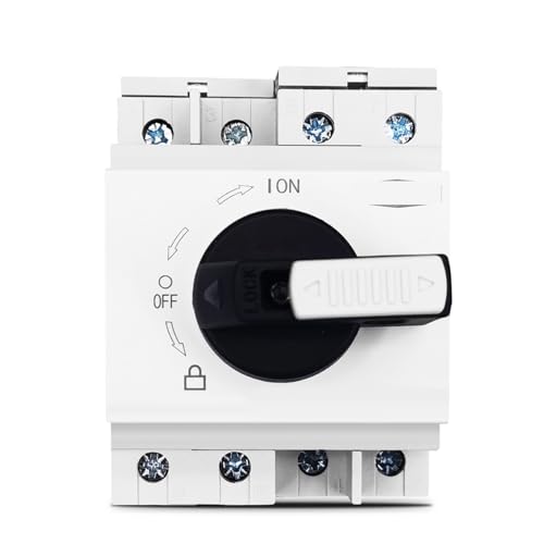 Interrupteur-sectionneur rotatif solaire 1200V pour sécuriser l'autoconsommation
