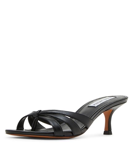Steve Madden Women's Cary, Black Leather, 8