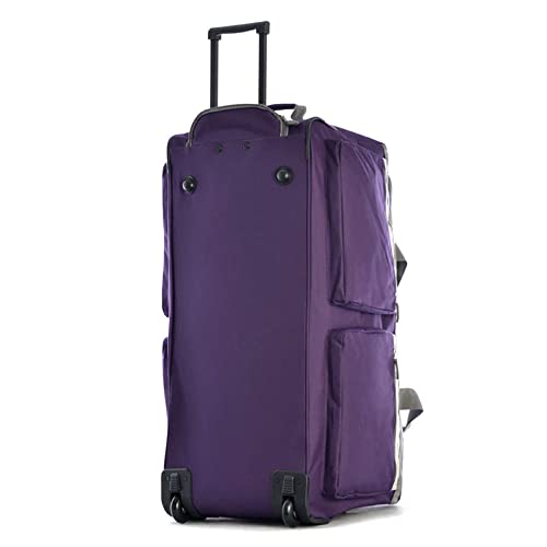 Olympia U.S.A. SRD-33-DL Inch Jumbo Size 8 Pockets Wheeled Rolling Duffel Bag Water Resistant Luggage Lightweight Travel Suitcase thumb #6