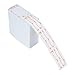 L LIKED 500 Stickers Use by 1 x 2 Inch Dissolvable Food Storage Labels for Containers Prep roll of 500 (Red)