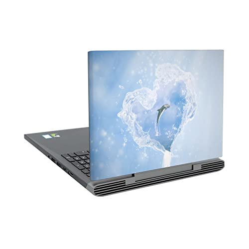 Skin Dauphins Dell Inspiron 15 7000 pour travailler au café avec style