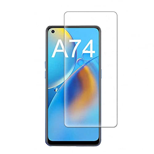 Zore Oppo A74 4G Zore Maxi Glass Temperli Cam Ekran Koruyucu, Şeffaf