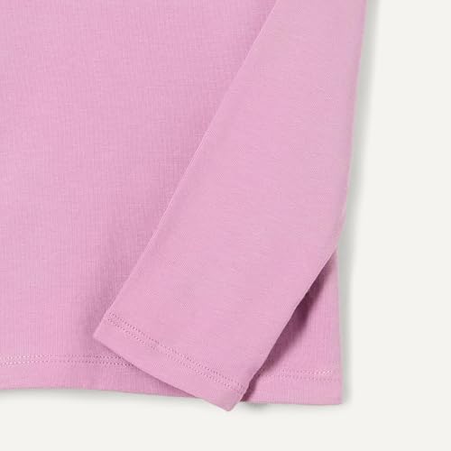 Image of Amazon Essentials Girls' Slim Fit Turtleneck T-Shirt, Pack of 2