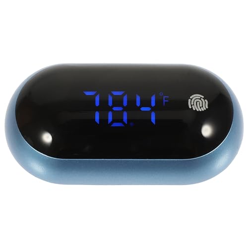 HANABASS Led Fish Tank Thermometer Digital Aquarium Water Household Stainless Steel Abs