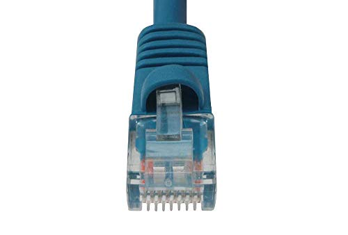 Cable de red Ethernet Cat 5E UTP 12ft azul miniatura 4
