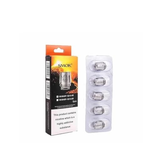 Smok V8 Baby Q2 Core Heads 0,4 Ohm (5 Stück pro Packung)