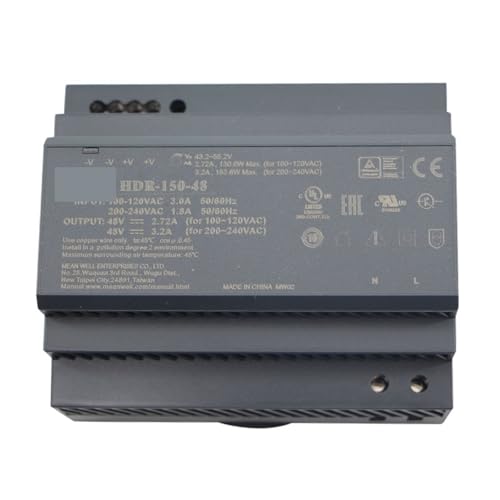 Alimentation industrielle HDR-150W compacte et haute précision 24V DC - 4