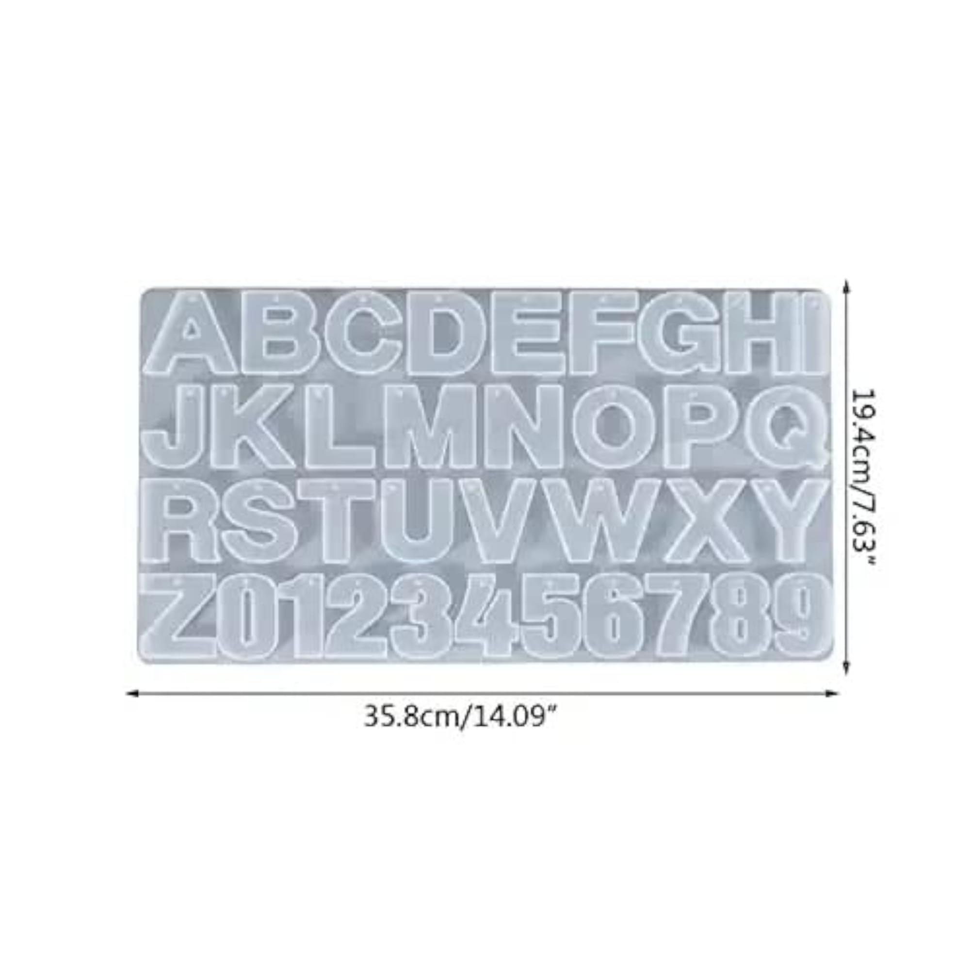 Resin Art Silicone Casting Mould for Keyring Making