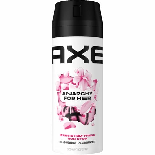 Axe Deo Anarchy for Her 6x 150ml Deospray ohne Aluminiumsalze