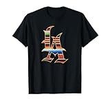 LA Sarape Los Angeles LA Sarape East LA Baseball Mexican T-Shirt