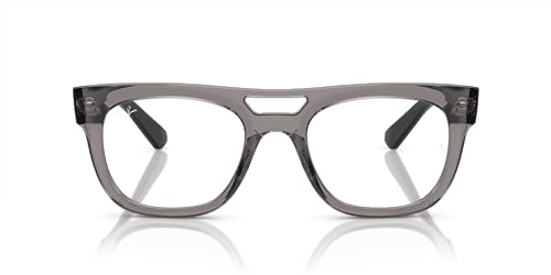 Image of Ray-Ban RX7226 Lloyd Prescription Eyewear Frames, Transparent Gray /Demo Lens, 52 mm