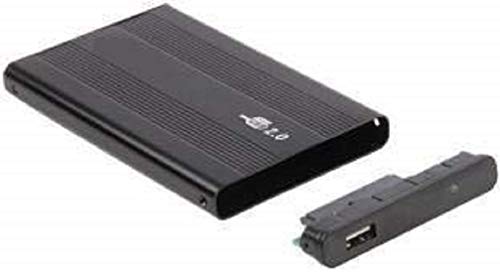 Image of PremiumAV 2.5-Inch SATA Portable External Hard Drive - Slim USB Storage Device for Laptop, PC, Mac, Smart TV - High-Speed Data Transfer, Plug & Play Backup Drive - Black