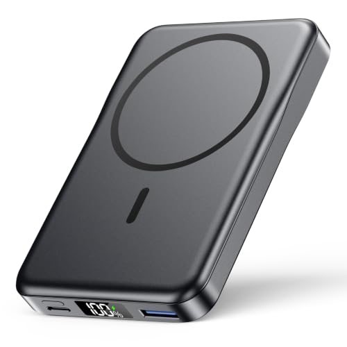 Image of Magnetic Portable Charger 10000mAh, Fast Charging MagSafe Battery Pack