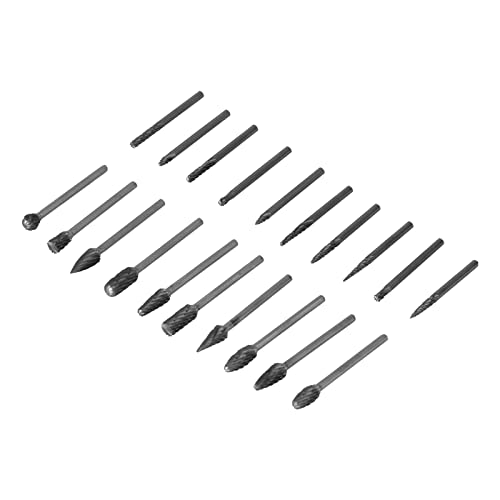 Set de 20 fresas rotatorias de carburo de tungsteno miniatura 2