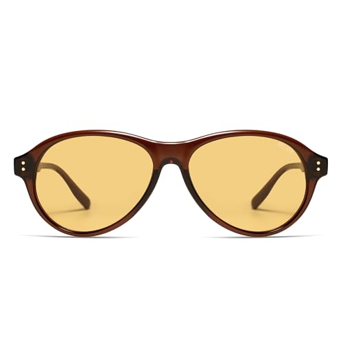 Image of SOJOS Retro Aviator Polarized Sunglasses for Women Men Vintage 70s Style UV Protection Womens Mens Shades SJ2701