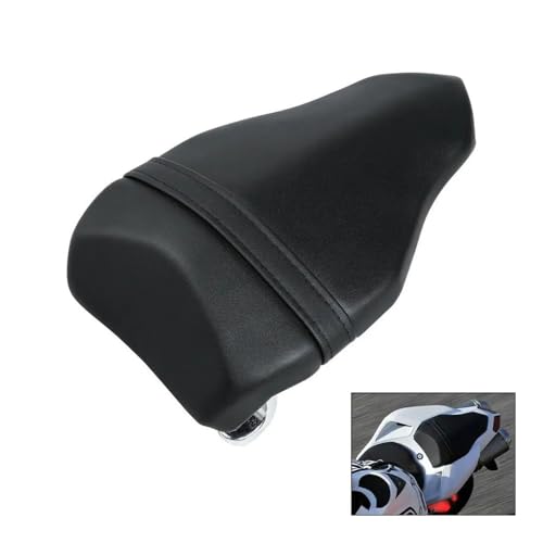 Asiento trasero de moto con cuero artificial antideslizante para 1098 y 848 2
