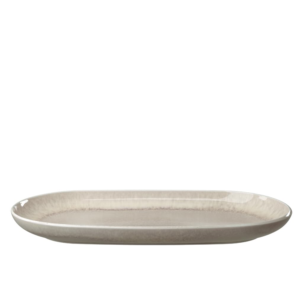 like. by Villeroy & Boch Perlemor Sand Teller oval 34x20x3cm