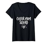 Photo Gallery donna cheerleader del regalo della madre cheerleading della squadra della mamma di cheer maglietta con collo a v Photo Gallery donna cheerleader del regalo della madre cheerleading della squadra della mamma di cheer maglietta con collo a v