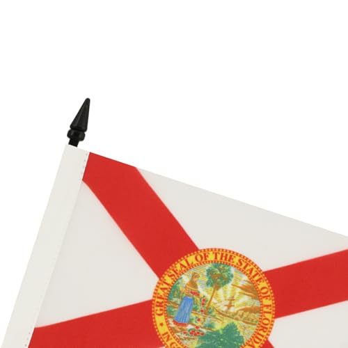 AZ FLAG - Tischflagge Florida - 15x10 cm - Bundesstaat Florida Tischfahne 10 x 15 Cm - Flaggen