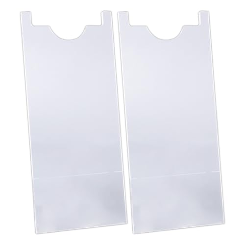 Sinbana Paquete de 2 Tope Transparente Sofá & Cama, 23x10cm Universal Acrílico Separador Pared Tope Muebles para Protección Sofá Cama Previene Riesgos Incendio Acceso Fácil Enchufe Protector Pared