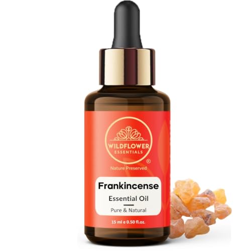 Image of Frankincense Essential Oil - Pure, Organic, Natural & Undiluted Therapeutic Grade Essential Oil (15 ML)