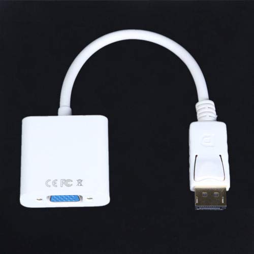 Display Port DP Male to VGA Female Video Converter Adapter Cable for Dell HP TV