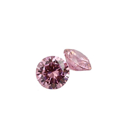 Zircone cubique rose 6mm rond la pierre parfaite pour un cadeau unique
