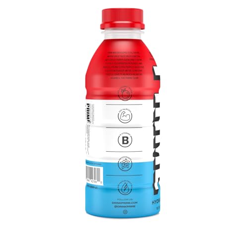 Image of Prime Ice Pop Hydration Drink, 16.9 fl oz ℮ 500 ml, 24 Pack