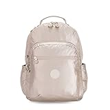 Kipling SEOUL, Großer Rucksack mit Laptop-Schutz 15 Zoll, 44 cm, 27 L, 0.65 kg, Metallic Glow