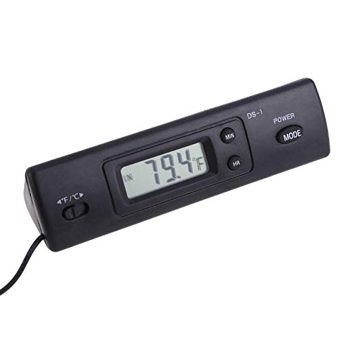 EDTara Car Digital Thermometer with 2 Probes in/Out Temperature Temp