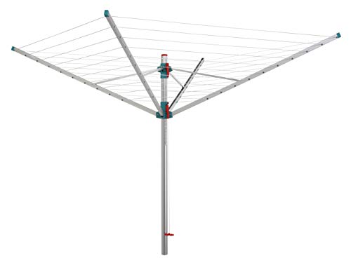 BLOME Wäschespinne Primera mit ca. 60 m Leinenlänge, inkl. Schutzhülle und Bodenhülse