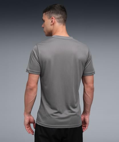 Image of Puma Men Polyester Solid Regular Fit T-Shirt