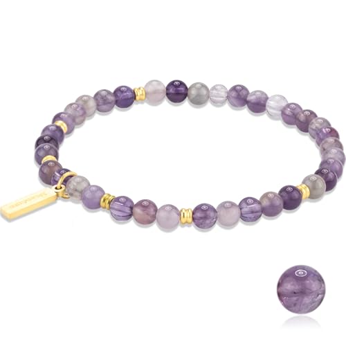 MesoAura Natural Purple Fluorite Crystal...