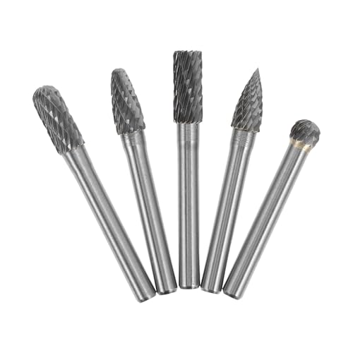 Juego de fresas de carburo de tungsteno 6x8mm 5 pzas miniatura 1