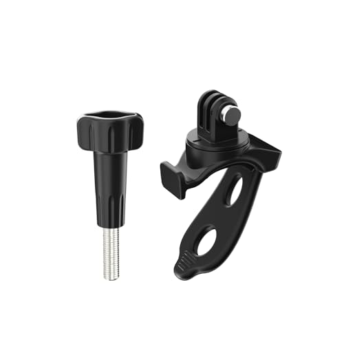 MotuTech 360° ajustable soporte para cámara de acción soporte flexible para Gopro 13/12/11/10 para Insta360 GO 3S/3/Ace Pro2 Accesorios para DJI Osmo Action 5Pro/4/3 (negro)